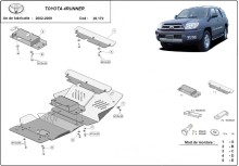 Hliníkový kryt motora Toyota 4Runner (2002-2009)