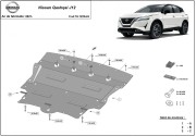 Hliníkový kryt motora Nissan Qashqai (2021-2026)