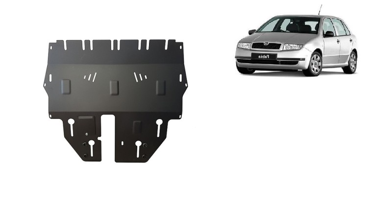 Stalowa Osłona pod silnik Skoda Fabia 1 (1999-2007)