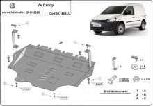 Hliníkový kryt motora Volkswagen Caddy (2011-2020)