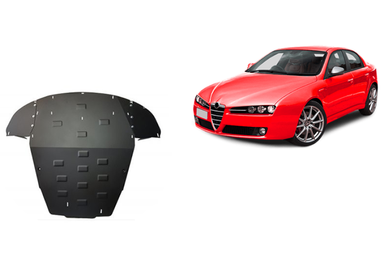 Oceľový kryt motora Alfa Romeo 159 (2004-2011)