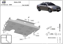 Stalowa Osłona pod silnik Volvo S80 (2006-2016)