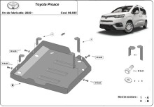 Oceľový kryt AdBlue Toyota Proace (2020-2026)