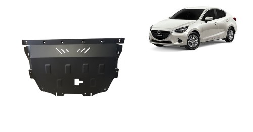 Oceľový kryt motora Mazda 2 (2014-2026)