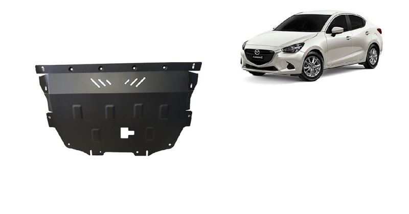 Oceľový kryt motora Mazda 2 (2014-2026)