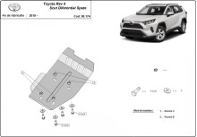 Oceľový kryt diferenciálu Toyota RAV 4 (2018-2026)