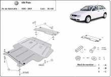 Oceľový kryt motora Volkswagen Scirocco (1995-1999)
