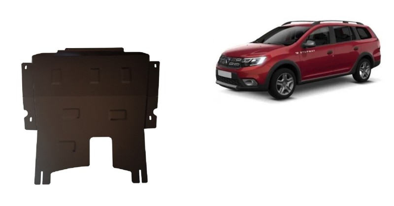 Oceľový kryt motora Dacia Logan MCV Stepway (2012-2020)