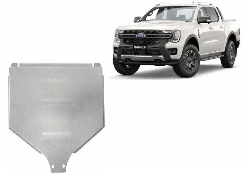 Stalowa Osłona skrzyni biegów Ford Ranger - Aluminium (2023-2026)
