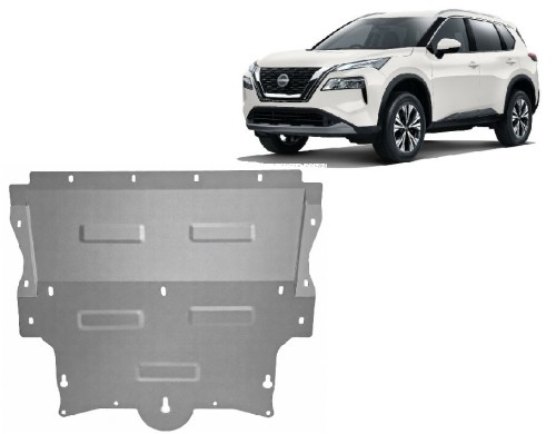 Hliníkový kryt motora Nissan X-Trail (2021-2026)