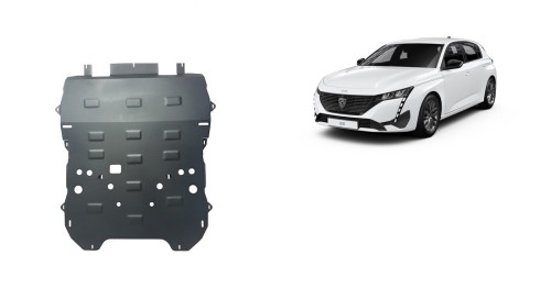Oceľový kryt motora Peugeot 4007 (2018-2026)