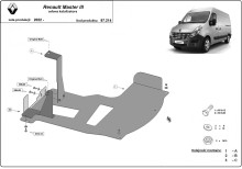 Oceľový kryt katalyzátora Renault Master (2022-2026)