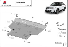Hliníkový kryt motora Suzuki Vitara (2023-2026)
