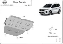 Stalowa Osłona pod silnik Nissan Townstar (2021-2026)