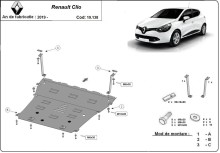 Stalowa Osłona pod silnik Renault Clio 5 (2019-2025)