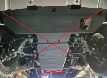 Stalowa Osłona skrzyni biegów Baic Beijing BJ60 (2022-2026)