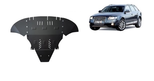 Oceľový kryt motora Audi A6 Allroad 2 - s boky (2005-2011)