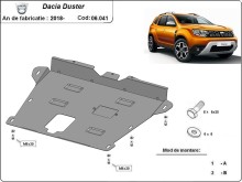 Oceľový kryt motora Dacia Duster (2018-2024)