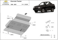 Oceľový kryt motora Chevrolet Tracker (1999-2005)