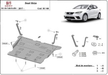 Stalowa Osłona pod silnik Seat Ibiza (2017-2026)