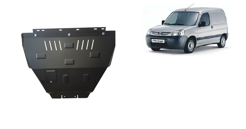 Oceľový kryt motora Peugeot Partner (1996-2008)