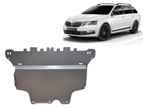Hliníkový kryt motora Skoda Octavia (2012-2020)