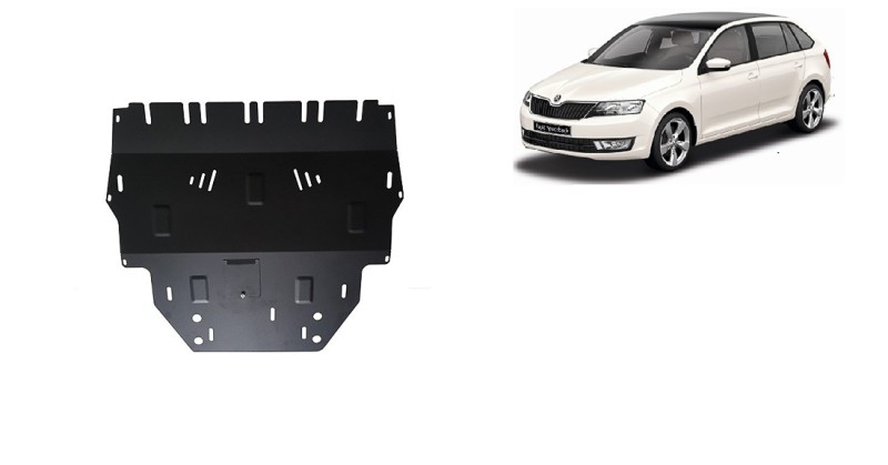 Stalowa Osłona pod silnik Skoda Spaceback (2013-2019)