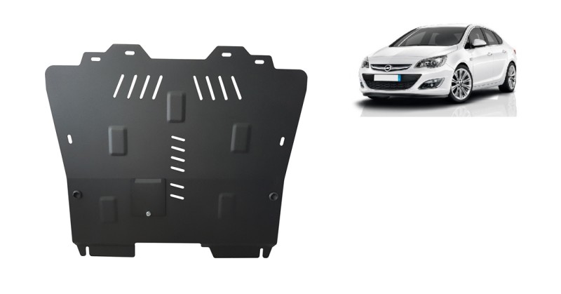 Oceľový kryt motora Opel Astra G (2013-2018)