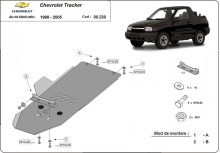 Oceľový kryt prevodovky Chevrolet Tracker (1999-2005)