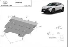 Aluminium Osłona pod silnik Toyota C-HR (2023-2026)