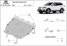 Oceľový kryt motora Hyundai Solaris (2006-2011)
