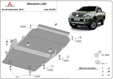 Oceľový kryt motora Mitsubishi L200 (2015-2026)