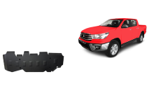 Oceľový kryt palivovej nádrže Toyota Hilux Invincible (2021-2026)
