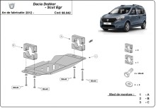 Oceľový kryt systému Start-Go EGR Dacia Dokker (2012-2021)