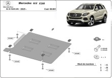 Stalowa Osłona skrzyni biegów Mercedes GLE X166 (2015-2019)
