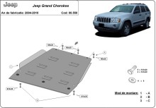 Stalowa Osłona skrzyni biegów Jeep Grand Cherokee (2004-2010)