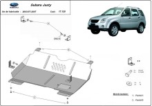 Oceľový kryt motora Subaru Justy (2003-2007)