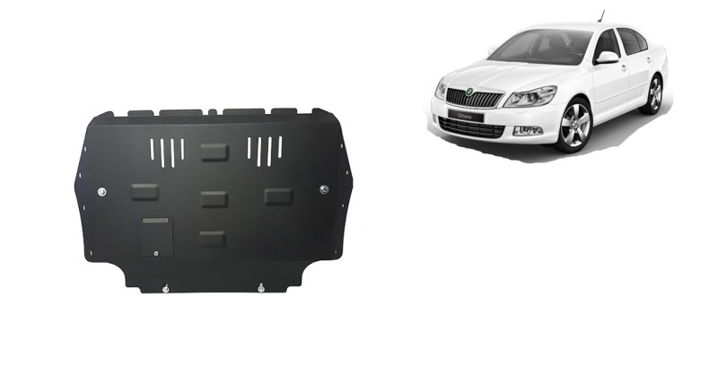 Oceľový kryt motora Skoda Rapid (2010-2012)