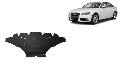 Oceľový kryt motora Audi A4 B8 All Road, benzin (2008-2014)