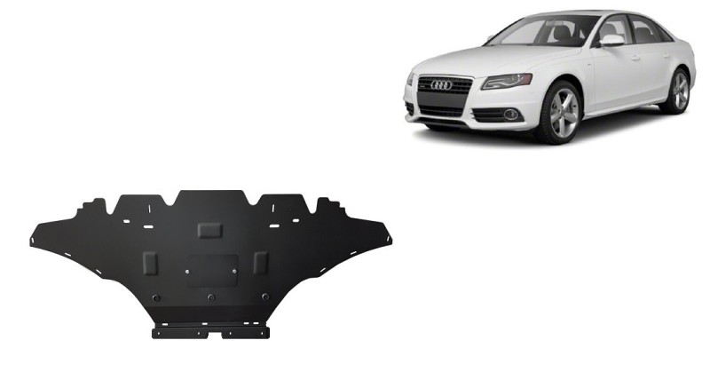 Oceľový kryt motora Audi A4 B8 All Road, benzin (2008-2014)