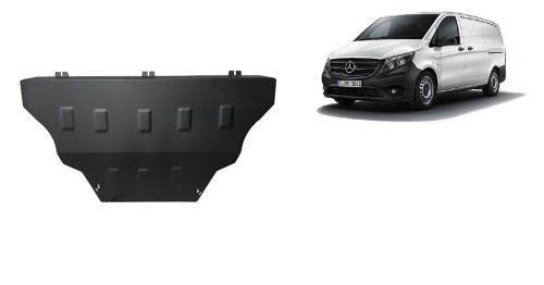 Oceľový kryt motora Mercedes V-Class W447, 2.2 D, 4x4 (2014-2026)