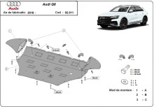 Oceľový kryt motora Audi Q8 (2018-2026)