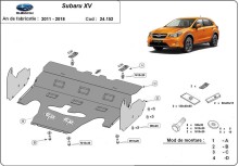 Oceľový kryt motora Subaru XV (2011-2017)