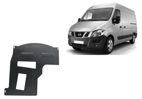 Oceľový kryt katalyzátora Nissan NV400 (2010-2021)