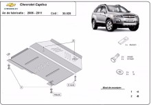 Oceľový kryt motora Chevrolet Captiva (2006-2010)