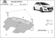 Oceľový kryt motora Hyundai I30 (2015-2017)