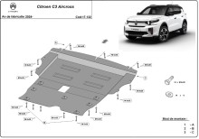 Oceľový kryt motora Citroen C3 Aircross (2024-2026)