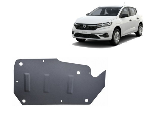 Oceľový kryt palivovej nádrže Dacia Sandero III (2021-2026)