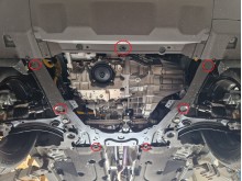 Hliníkový kryt motora Dacia Bigster (2025-2026)