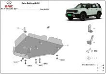 Oceľový kryt diferenciálu Baic Beijing BJ30 (2024-2026)